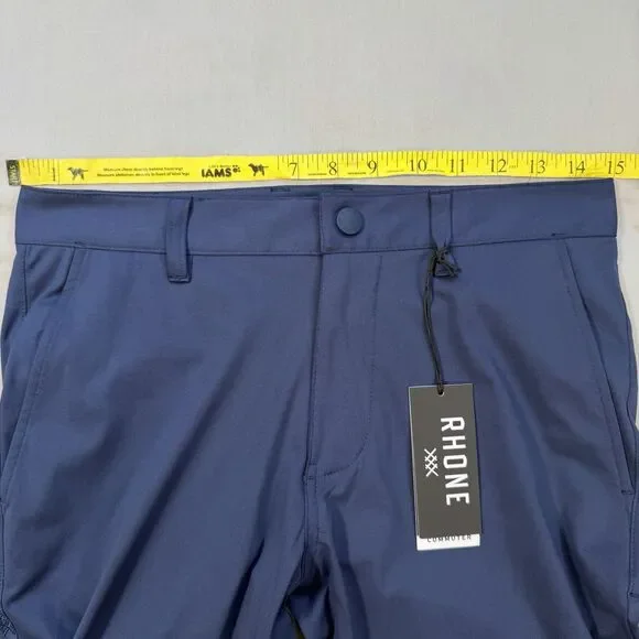 NWT RHONE Commuter Pant Skinny Ultra Slim Fit Men’s 28 x 30 Navy Blue Flex Pants